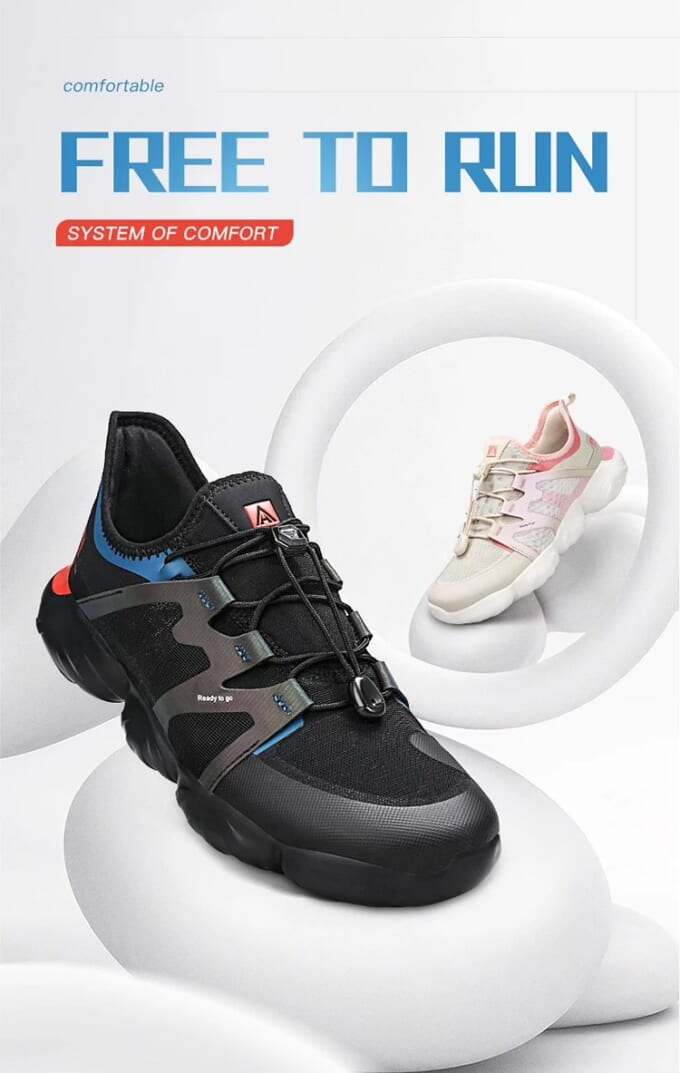 Giày thể thao chạy bộ nam nữ Humtto 340180