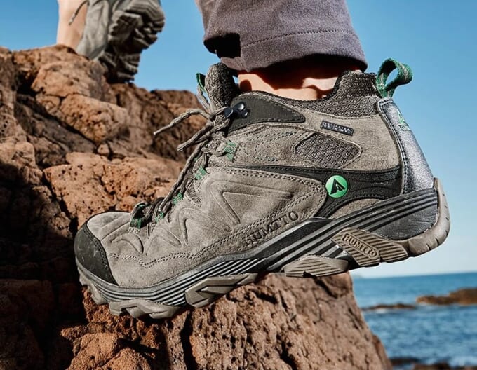 Giày Trekking cổ lửng nam Humtto 3520-2