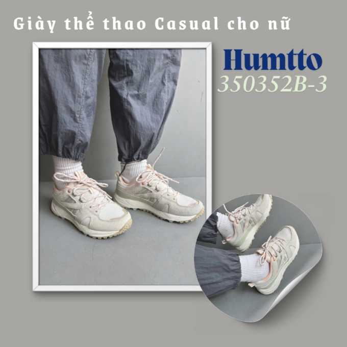 Giày nữ Casual Humtto 350352B-3