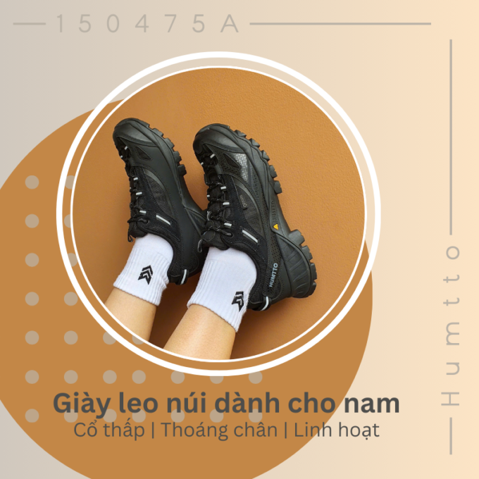 Giày Trekking nam Humtto 150475A