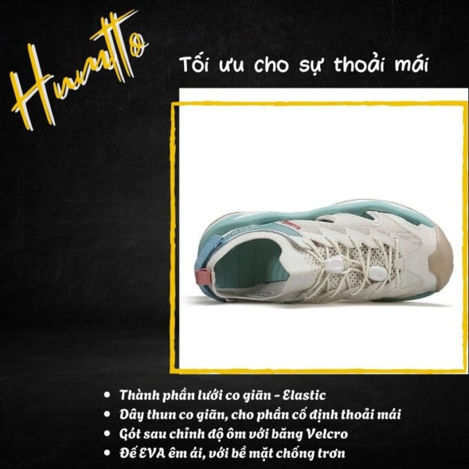 Sandal đi nước nữ đa dụng Humtto 760763B nữ